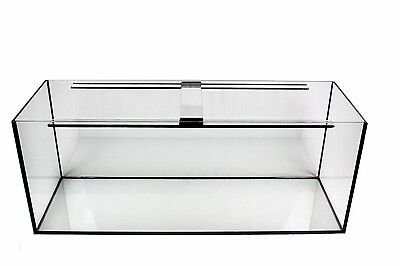 Aquarium All Glass Black Silicone Tank