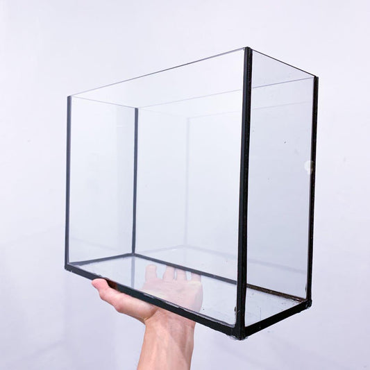 Aquarium All Glass Black Silicone Tank