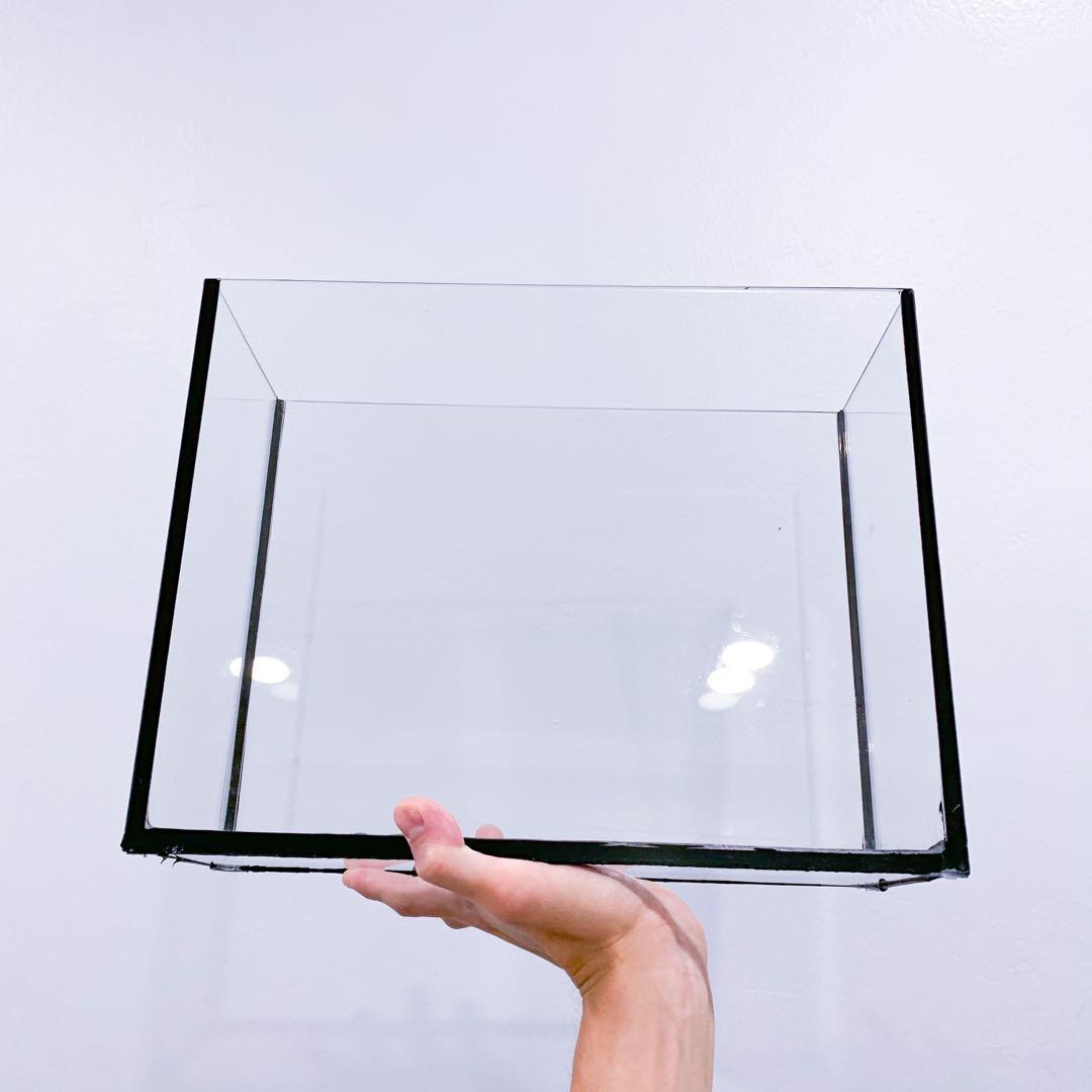 Aquarium All Glass Black Silicone Tank